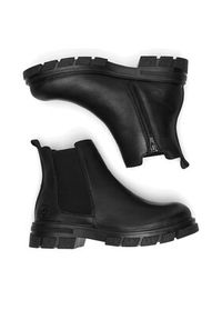 Rieker Botki Z9150-00 Czarny. Kolor: czarny. Materiał: skóra #7