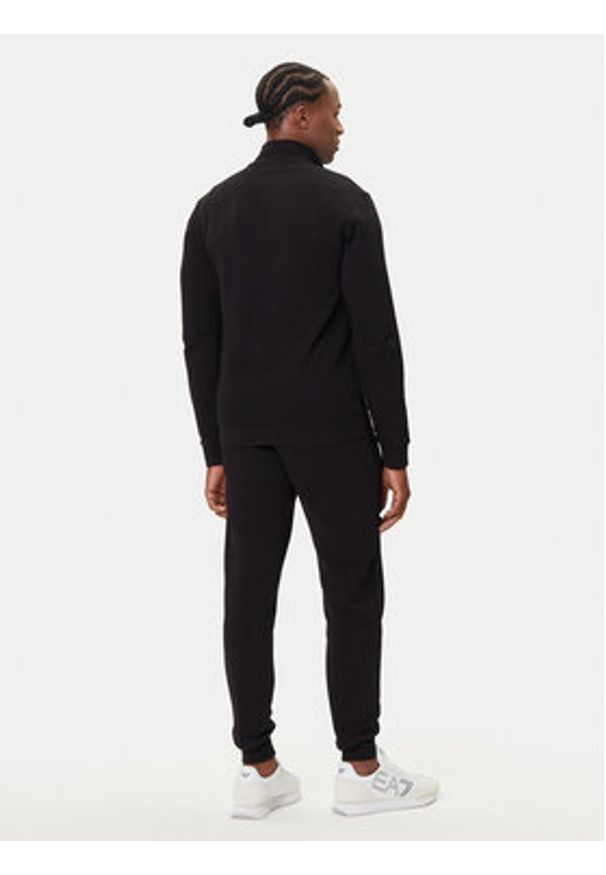 EA7 Emporio Armani Dres 7M000966 AF10377 UC001 Czarny Slim Fit. Kolor: czarny. Materiał: bawełna