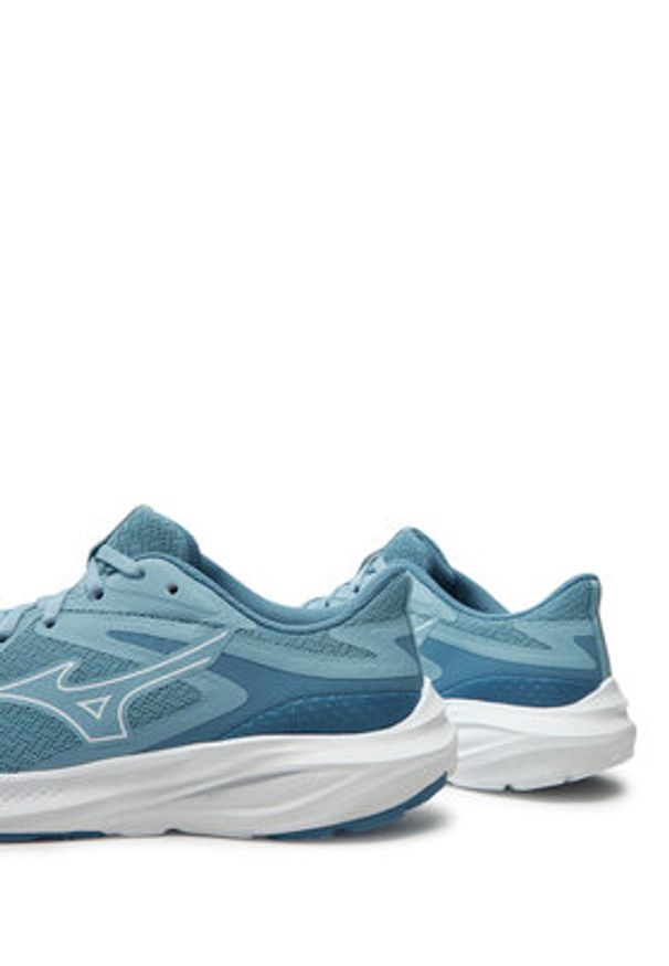Mizuno Buty do biegania Enerzy Runner K1GA2411 Niebieski. Kolor: niebieski. Materiał: materiał