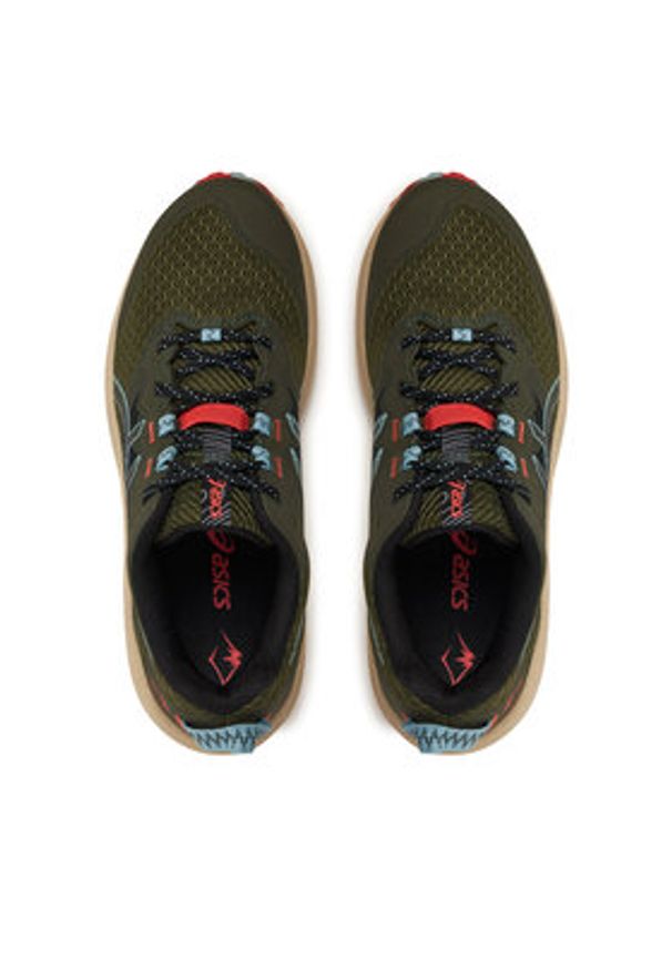 Asics Buty do biegania Trabuco Terra 2 1011B607 Zielony. Kolor: zielony. Materiał: mesh, materiał