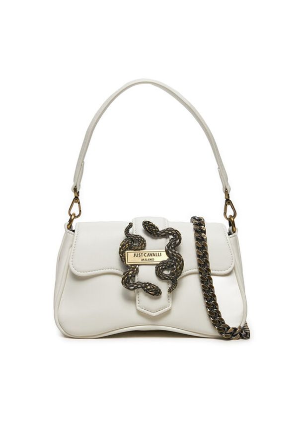Just Cavalli Torebka 76RA4BA3 Biały. Kolor: biały. Materiał: skórzane