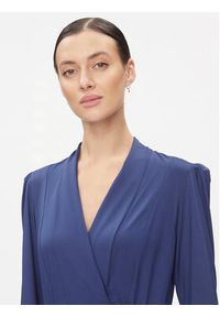 Rinascimento Sukienka koktajlowa CFC0116384003 Granatowy Regular Fit. Kolor: niebieski. Materiał: syntetyk. Styl: wizytowy #2