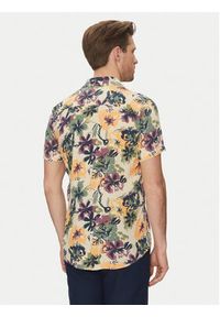 Blend Koszula 20718224 Beżowy Slim Fit. Kolor: beżowy. Materiał: wiskoza #3
