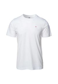 Hi-tec - Męska Koszulka Playo II. Kolor: biały. Sport: turystyka piesza #1