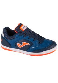 Joma - Buty halowe - halówki chłopięce, Top Flex Jr 24 TPJW IN. Kolor: niebieski