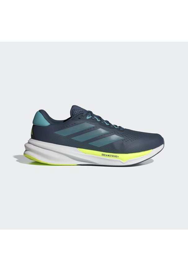 Adidas - Buty Supernova Stride 2 Running. Kolor: zielony, niebieski, wielokolorowy, biały. Materiał: materiał. Sport: bieganie