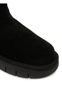 Mou Śniegowce MU.FW531037A Czarny. Kolor: czarny. Materiał: zamsz, skóra #3