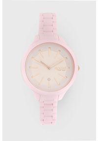Rip Curl zegarek DELUXE HORIZON damski kolor różowy. Kolor: różowy. Materiał: materiał, tworzywo sztuczne