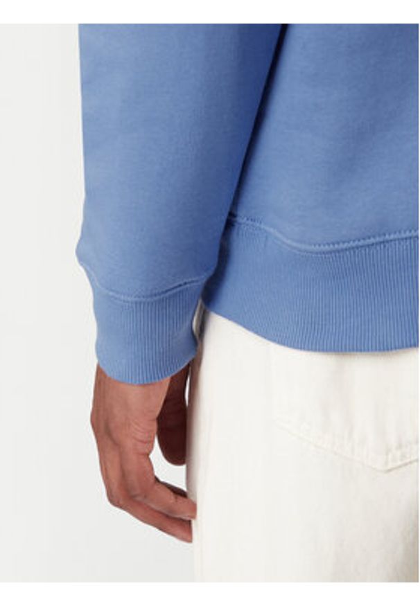 Tommy Jeans Bluza DM0DM20741 Niebieski Regular Fit. Kolor: niebieski. Materiał: bawełna