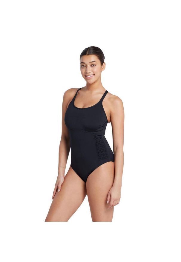 ZOGGS - Jednoczęściowy Kostium Kąpielowy Zoggs Multiway - Rozmiar 32. Kolor: czarny