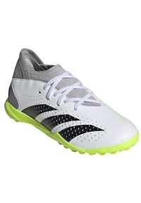 Adidas - Buty adidas Predator Accuracy.3 Tf Jr IE9450 białe białe. Kolor: biały. Materiał: materiał #4