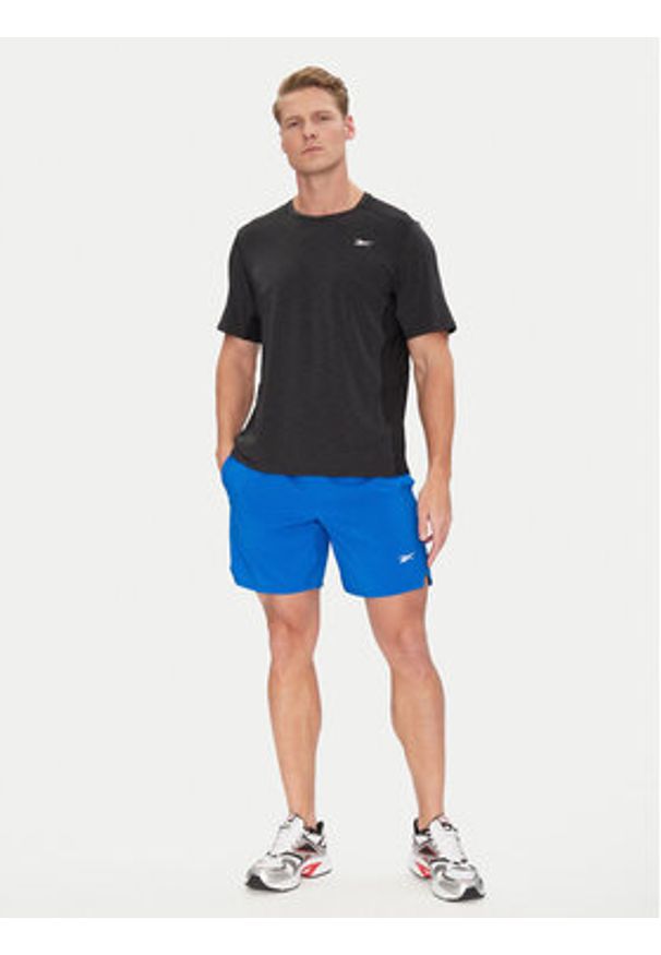 Reebok Szorty sportowe 112634 Niebieski Regular Fit. Kolor: niebieski. Materiał: syntetyk