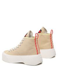 Tommy Jeans Sneakersy Vulc Plat. Canvas Mc EN0EN02091 Beżowy. Kolor: beżowy. Materiał: materiał #5