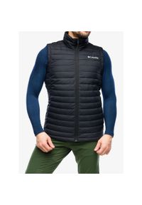 columbia - Kamizelka ocieplana męska Columbia Silver Falls Vest. Kolor: czarny