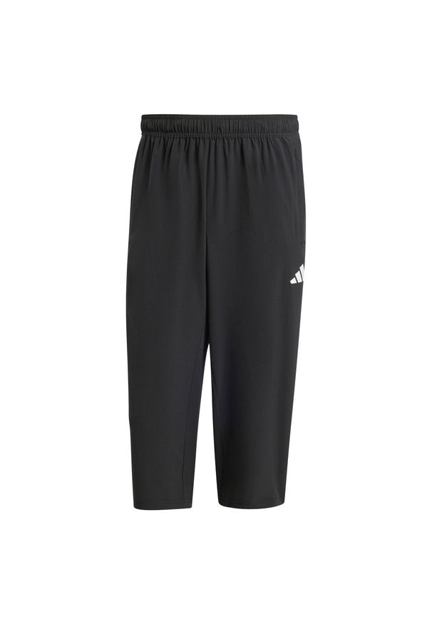 Adidas - Spodnie 3/4 adidas Essentials. Kolor: czarny. Sport: fitness