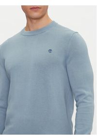 Timberland Sweter TB0A2BMM Niebieski Regular Fit. Kolor: niebieski. Materiał: bawełna #5