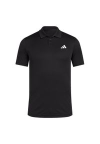 Adidas - Koszulka Tennis Climacool FreeLift Polo. Typ kołnierza: polo. Kolor: czarny. Technologia: ClimaCool (Adidas). Sport: tenis