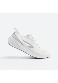 KIPRUN - Buty do biegania damskie Kiprun Cushion 500. Kolor: biały. Szerokość cholewki: normalna