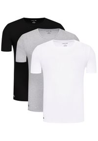 Lacoste Komplet 3 t-shirtów TH3321 Kolorowy Slim Fit. Materiał: bawełna. Wzór: kolorowy #1