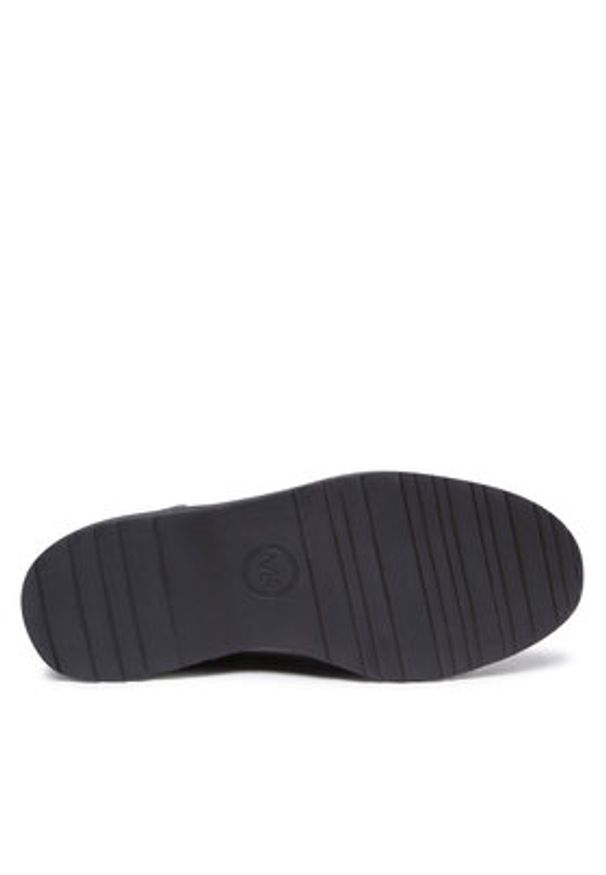 MICHAEL Michael Kors Trapery Haskell Bootie 40F2HSFE5B Czarny. Kolor: czarny. Materiał: skóra
