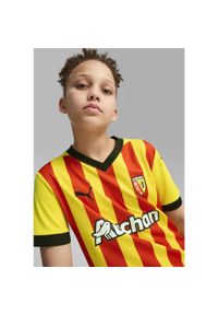Puma - Młodzieżowa koszulka domowa RC Lens 24/25 PUMA Pelé Yellow Red. Kolor: żółty, czerwony, wielokolorowy #1