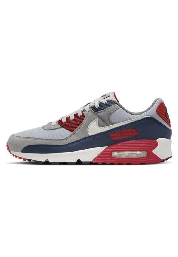 Buty do chodzenia męskie Nike Air Max 90. Kolor: wielokolorowy. Materiał: materiał, syntetyk. Szerokość cholewki: normalna. Model: Nike Air Max 90, Nike Air Max. Sport: turystyka piesza