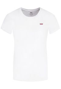 Levi's® T-Shirt Perfect Tee 39185-0006 Biały Regular Fit. Kolor: biały. Materiał: bawełna #5