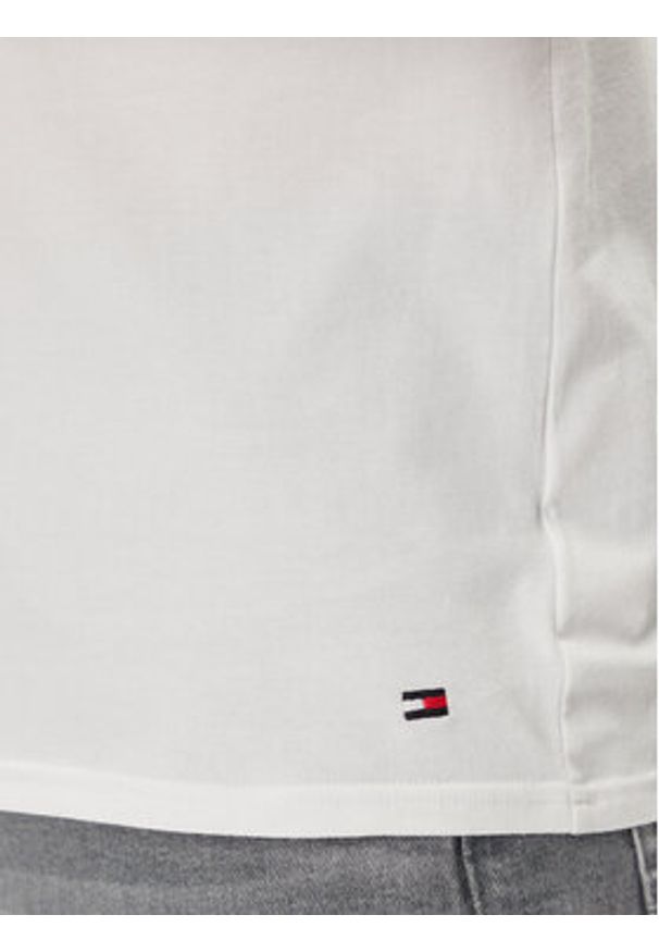 TOMMY HILFIGER - Tommy Hilfiger Komplet t-shirtów UM0UM03137 Biały Regular Fit. Kolor: biały. Materiał: bawełna