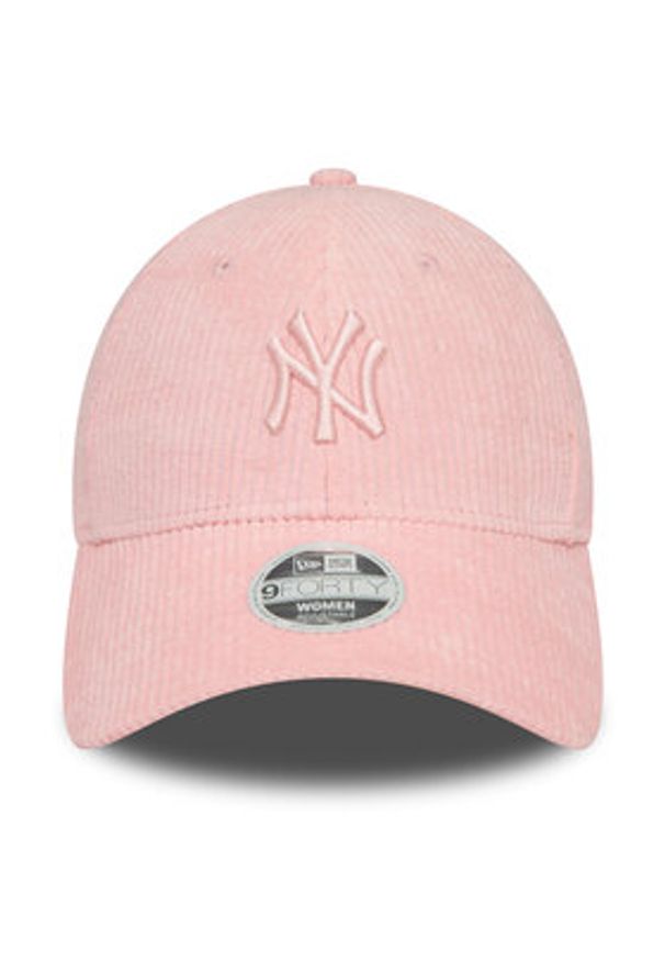 New Era Czapka z daszkiem Wmns Summer Cord 940 Nyy 60435001 Różowy. Kolor: różowy. Materiał: materiał
