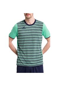 ERIMA - Jersey Erima Roma. Kolor: wielokolorowy, niebieski, zielony. Materiał: jersey. Sport: piłka nożna, fitness #1