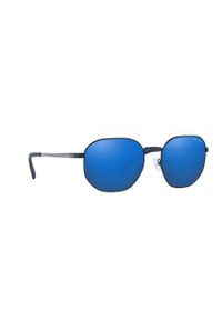 Armani Exchange Okulary przeciwsłoneczne męskie kolor granatowy. Kolor: niebieski