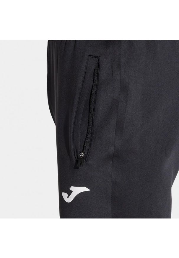Spodnie dresowe Joma Elite XI. Kolor: czarny. Materiał: dresówka. Sport: bieganie, fitness
