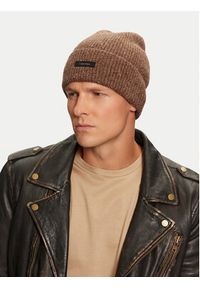 Calvin Klein Czapka K50K512358 Brązowy. Kolor: brązowy. Materiał: wełna, materiał #3