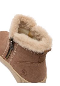 Remonte Botki CEO-D3B70-20 Brązowy. Kolor: brązowy. Materiał: zamsz, skóra #4