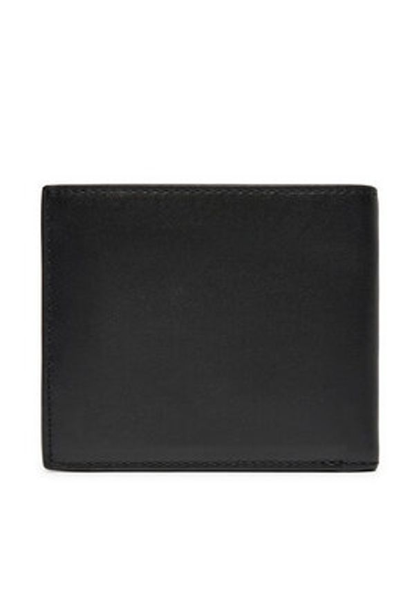 Calvin Klein Duży Portfel Męski Ck Sleek Bifold 5cc W/Coin K50K512691 Czarny. Kolor: czarny. Materiał: skóra