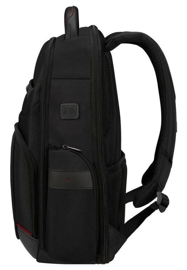 Plecak Samsonite 147137 1041 15.6'' PRO-DLX 6 EXP czarny. Kolor: czarny. Materiał: materiał, skóra. Wzór: kolorowy. Styl: biznesowy, elegancki