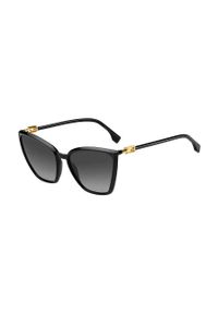 Fendi - Okulary przeciwsłoneczne. Kolor: czarny #1