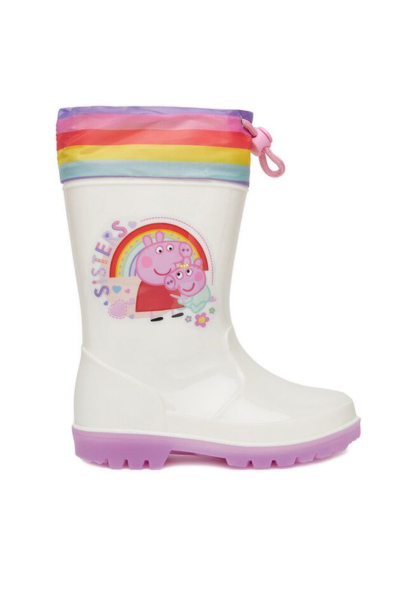 Kalosze Peppa Pig. Kolor: biały