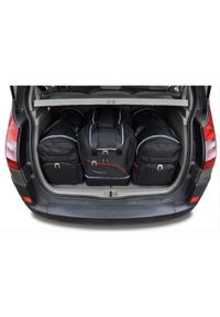 KJUST - Torby Do Bagażnika Renault Scenic 2003-2009 4Szt Kjust. Kolor: czarny. Styl: sportowy #1