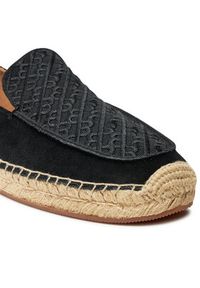 BOSS - Boss Espadryle Madeira Slon Sdapcmn 50522049 Czarny. Kolor: czarny. Materiał: skóra, zamsz