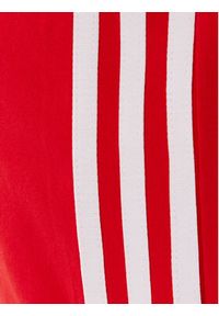 Adidas - adidas Sukienka codzienna adicolor 3-Stripes JW2584 Czerwony Slim Fit. Okazja: na co dzień. Kolor: czerwony. Materiał: bawełna. Typ sukienki: proste. Styl: casual #3