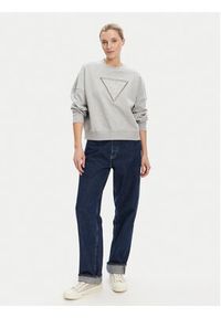 Guess Bluza W5YQ04 KC8I0 Szary Regular Fit. Kolor: szary. Materiał: bawełna #4