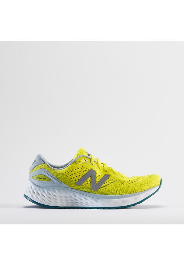 Buty do biegania męskie New Balance Fresh Foam Higher. Materiał: kauczuk. Szerokość cholewki: normalna. Wzór: geometria