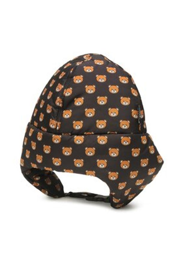 MOSCHINO Czapka 65363 0M2129 Czarny. Kolor: czarny. Materiał: materiał