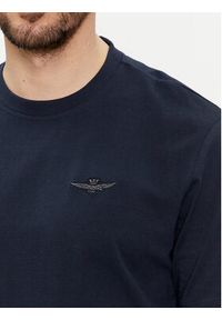 Aeronautica Militare T-Shirt 241TS2065J592 Granatowy Regular Fit. Kolor: niebieski. Materiał: bawełna #4