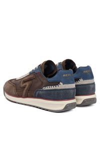 Replay - REPLAY Sneakersy GMSIB .000.C0002L Brązowy. Kolor: brązowy. Materiał: zamsz, skóra
