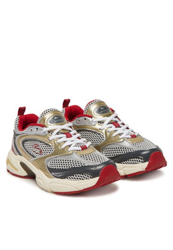 Lacoste Sneakersy Storm 96 2K 7-49SFA0025 Kolorowy. Materiał: skóra. Wzór: kolorowy
