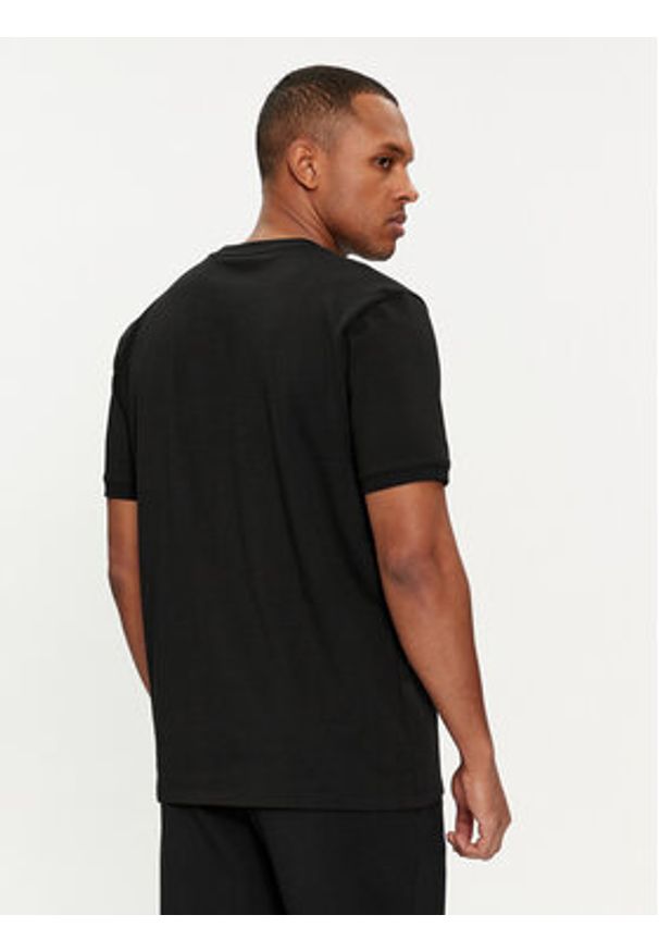 Hugo T-Shirt Diragolino_V 50501005 Czarny Regular Fit. Kolor: czarny. Materiał: bawełna