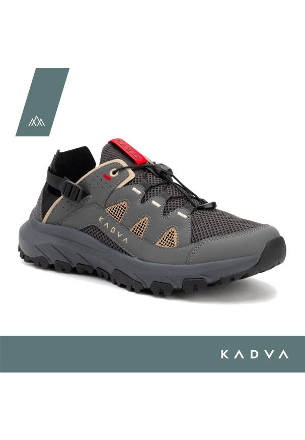 Buty męskie KADVA Chorro. Kolor: szary. Sport: turystyka piesza