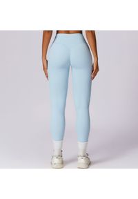 Intica - Legginsy treningowe z wysokim stanem do ćwiczeń Diega. Stan: podwyższony. Kolor: niebieski. Materiał: materiał. Sport: fitness #10